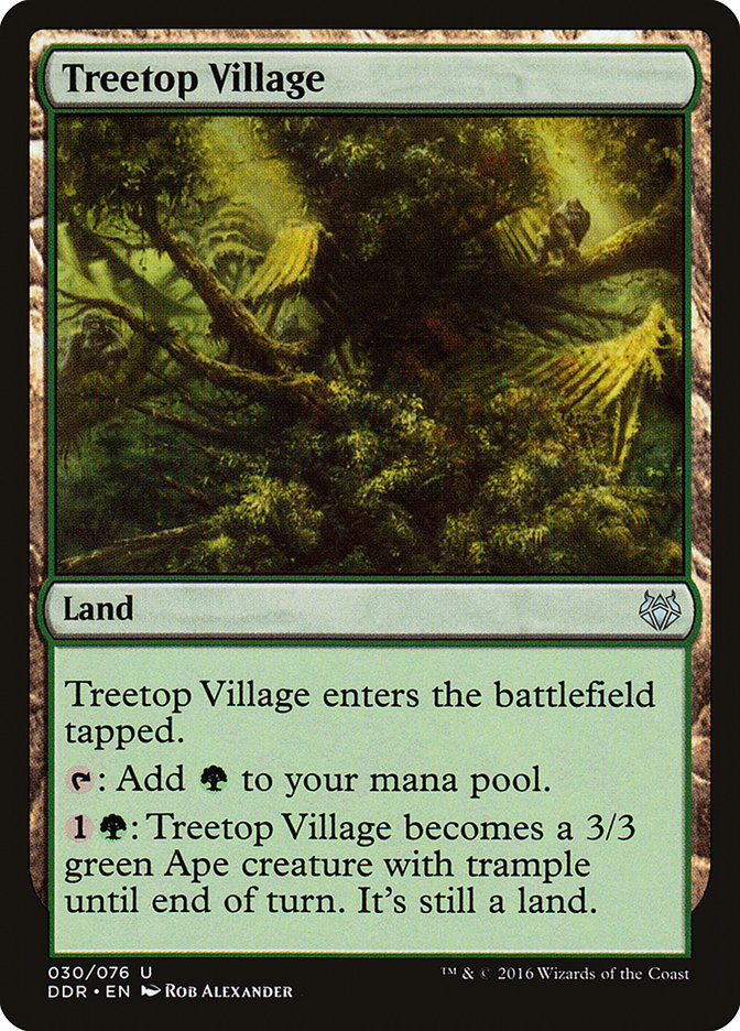 Treetop Village [Duel Decks: Nissa vs. Ob Nixilis] | Game Master's Emporium (The New GME)