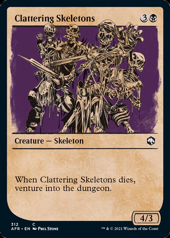 Clattering Skeletons (Showcase) [Dungeons & Dragons: Adventures in the Forgotten Realms] | Game Master's Emporium (The New GME)