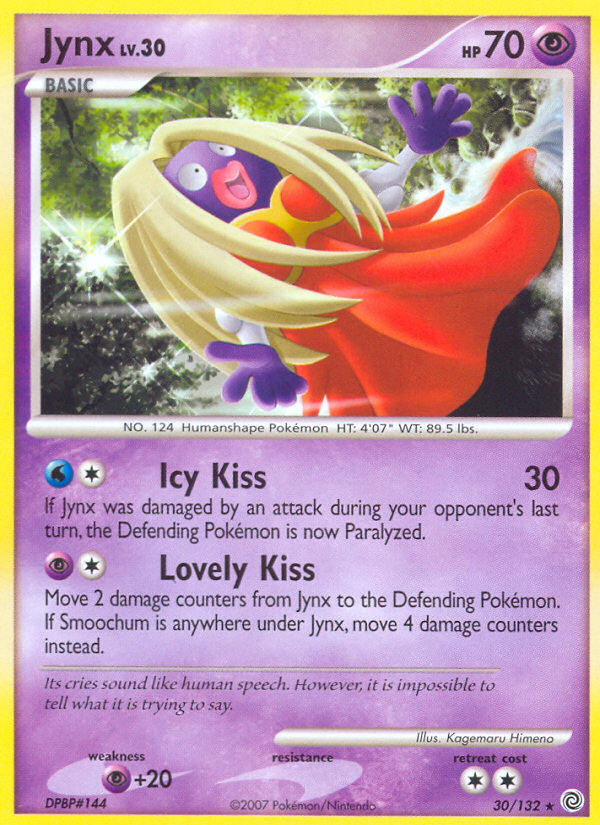 Jynx (30/132) [Diamond & Pearl: Secret Wonders] | Game Master's Emporium (The New GME)