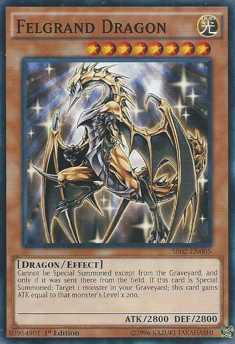 Felgrand Dragon [SR02-EN005] Common | Game Master's Emporium (The New GME)