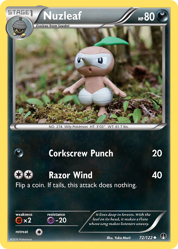 Nuzleaf (72/122) [XY: BREAKpoint] | Game Master's Emporium (The New GME)