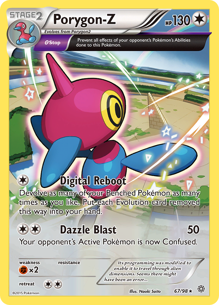 Porygon-Z (67/98) [XY: Ancient Origins] | Game Master's Emporium (The New GME)