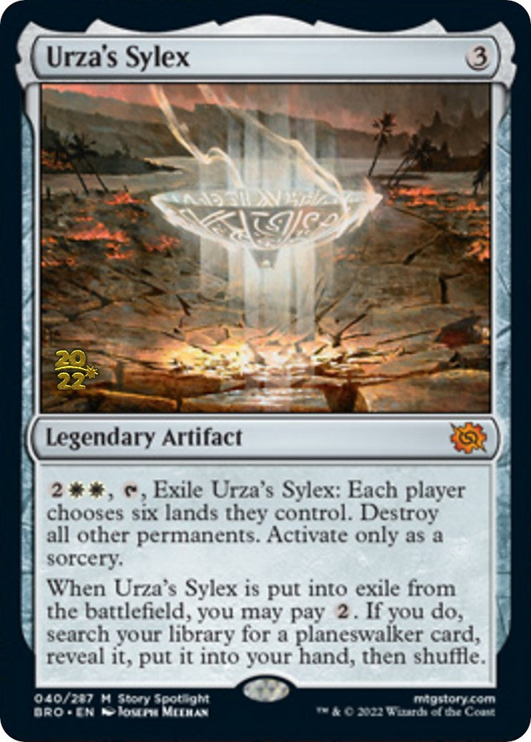 Urza's Sylex [The Brothers' War Prerelease Promos] | Game Master's Emporium (The New GME)