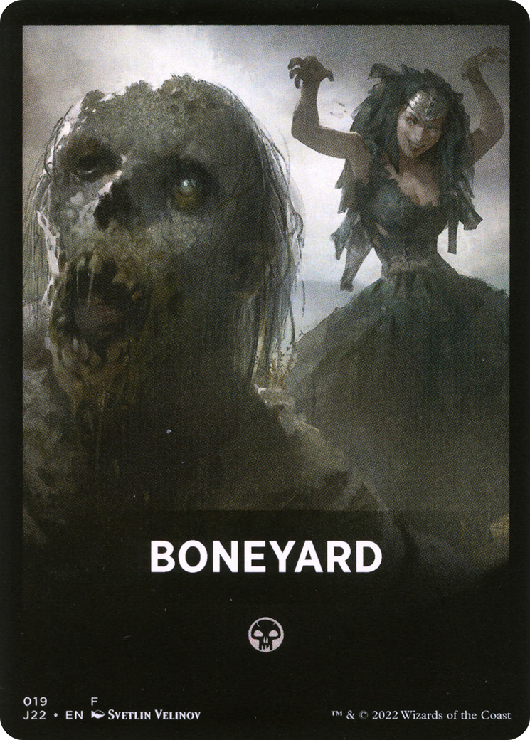 Boneyard Theme Card [Jumpstart 2022 Front Cards] | Game Master's Emporium (The New GME)