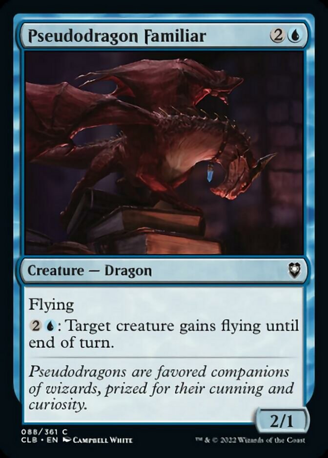 Pseudodragon Familiar [Commander Legends: Battle for Baldur's Gate] | Game Master's Emporium (The New GME)