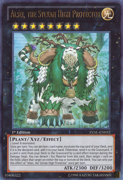 Alsei, the Sylvan High Protector [LVAL-EN052] Ultra Rare | Game Master's Emporium (The New GME)