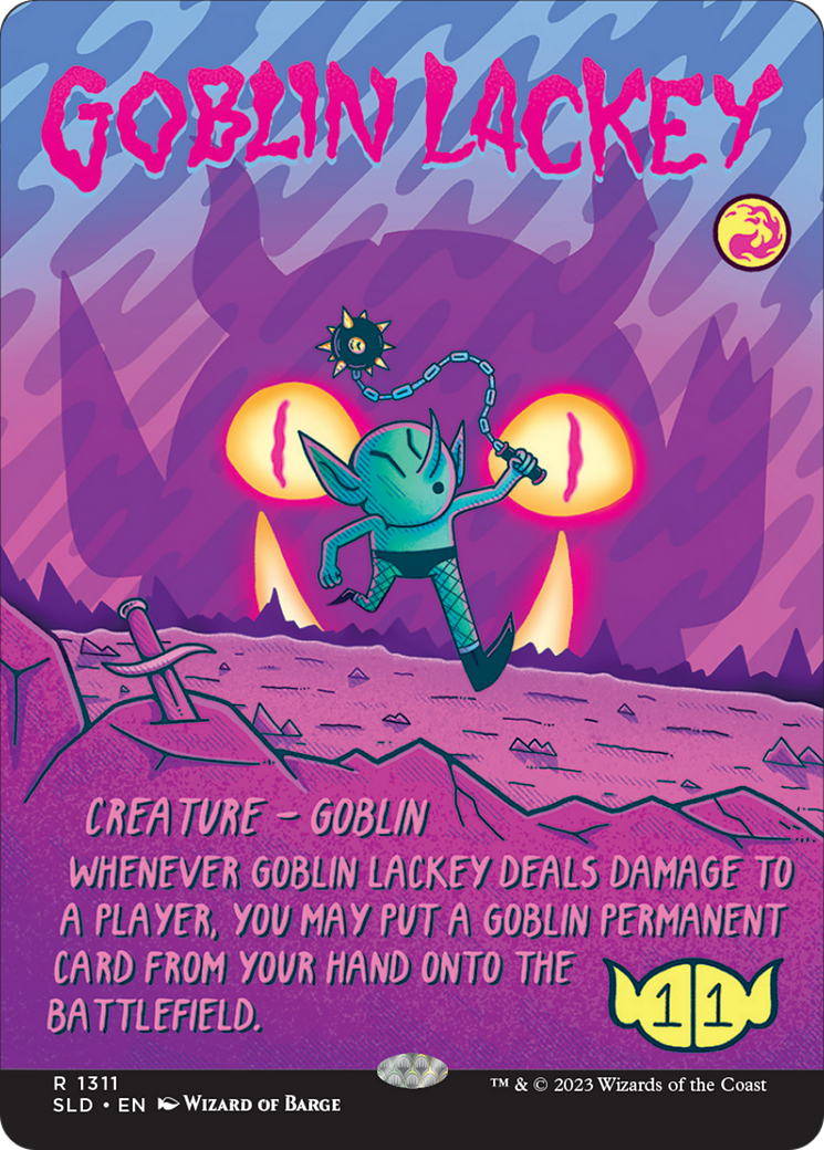 Goblin Lackey (1311) (Rainbow Foil) [Secret Lair Drop Series] | Game Master's Emporium (The New GME)
