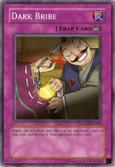 Dark Bribe (GX Tag Force 2) [GX04-EN002] Super Rare | Game Master's Emporium (The New GME)