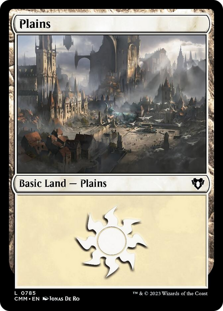 Plains (785) [Commander Masters] | Game Master's Emporium (The New GME)