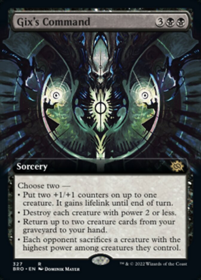 Gix's Command (Extended Art) [The Brothers' War] | Game Master's Emporium (The New GME)