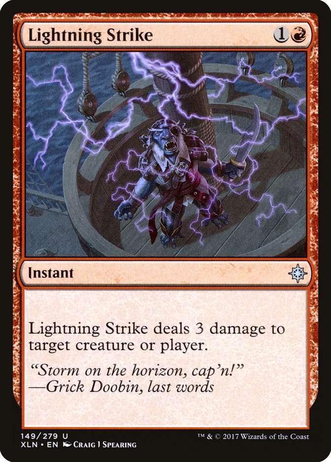 Lightning Strike [Ixalan] | Game Master's Emporium (The New GME)