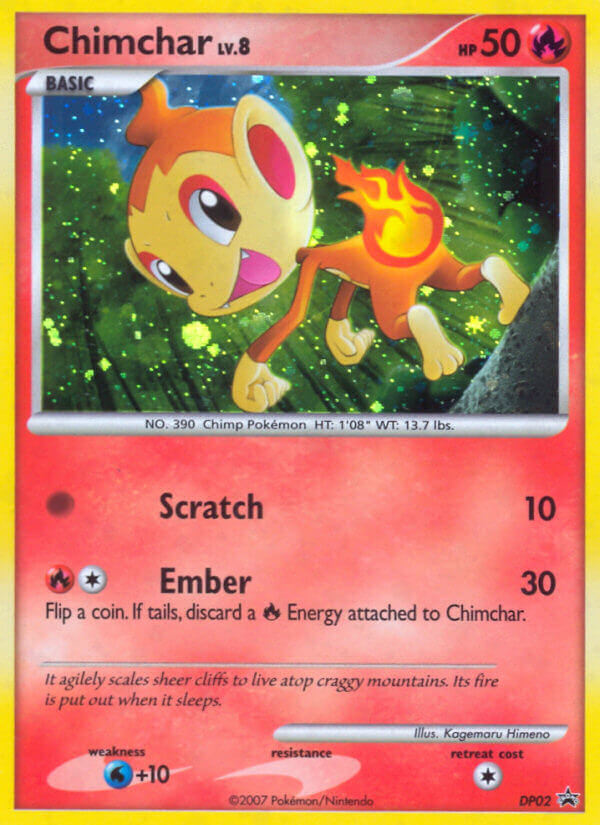 Chimchar (DP02) [Diamond & Pearl: Black Star Promos] | Game Master's Emporium (The New GME)