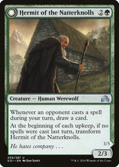 Hermit of the Natterknolls // Lone Wolf of the Natterknolls [Shadows over Innistrad] | Game Master's Emporium (The New GME)