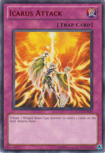 Icarus Attack (Red) [DL11-EN020] Rare | Game Master's Emporium (The New GME)