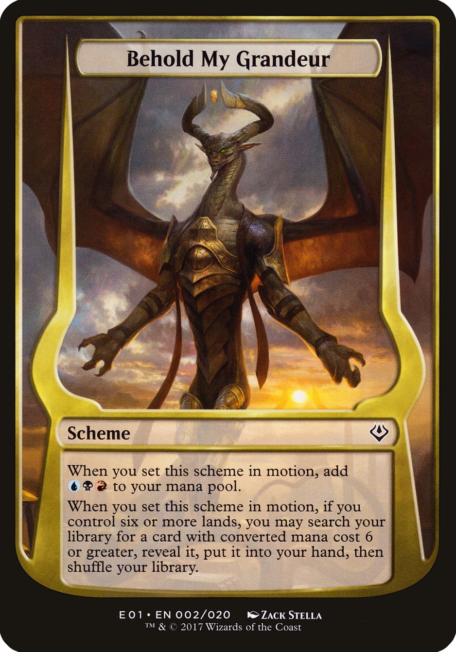 Behold My Grandeur (Schemes) [Archenemy: Nicol Bolas Schemes] | Game Master's Emporium (The New GME)