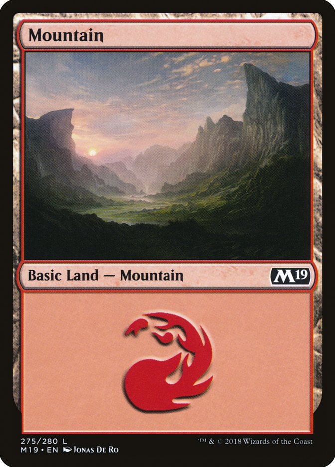 Mountain (275) [Core Set 2019] | Game Master's Emporium (The New GME)