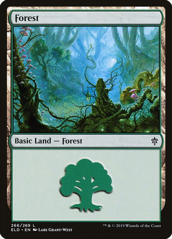 Forest (266) [Throne of Eldraine] | Game Master's Emporium (The New GME)