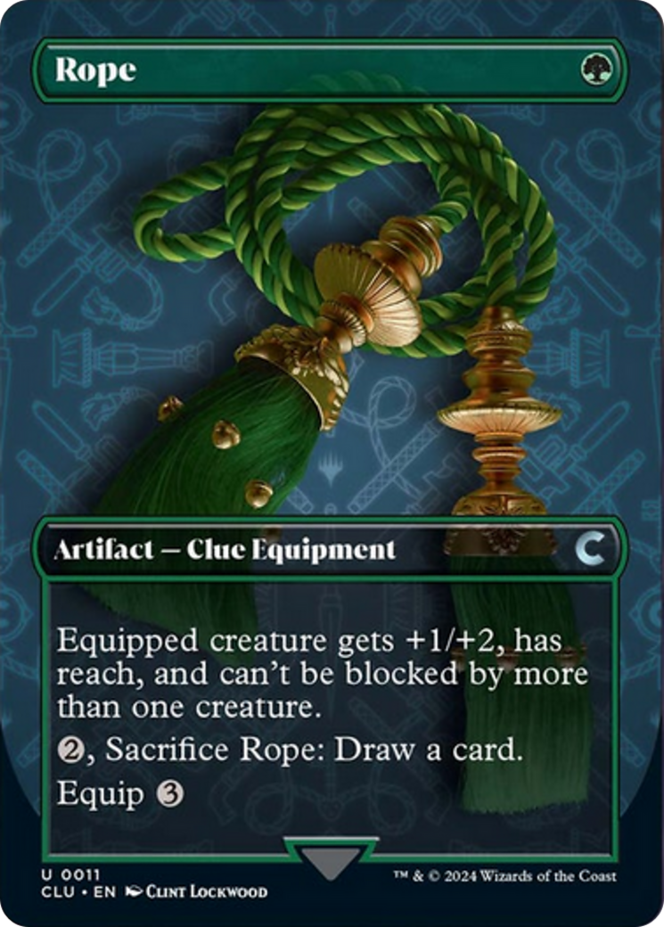 Rope (Borderless) [Ravnica: Clue Edition] | Game Master's Emporium (The New GME)