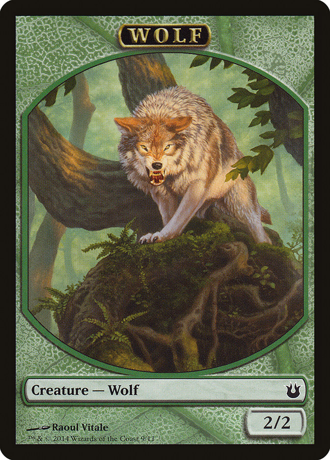 Wolf Token [Born of the Gods Tokens] | Game Master's Emporium (The New GME)