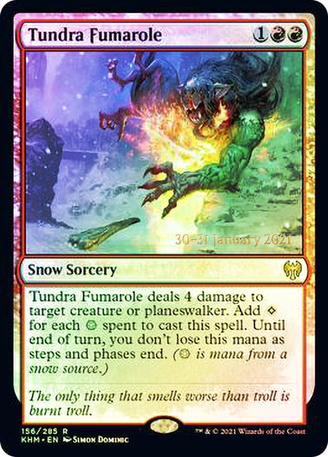 Tundra Fumarole [Kaldheim Prerelease Promos] | Game Master's Emporium (The New GME)