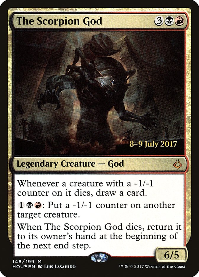 The Scorpion God [Hour of Devastation Prerelease Promos] | Game Master's Emporium (The New GME)