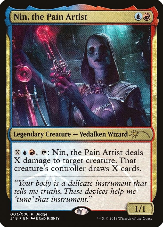 Nin, the Pain Artist [Judge Gift Cards 2018] | Game Master's Emporium (The New GME)