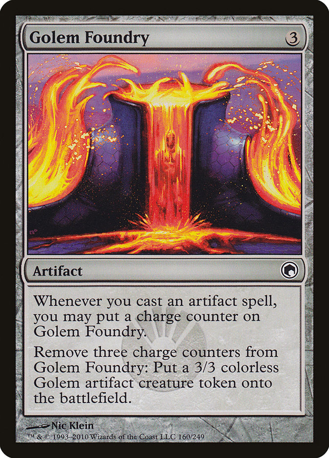 Golem Foundry [Scars of Mirrodin] | Game Master's Emporium (The New GME)