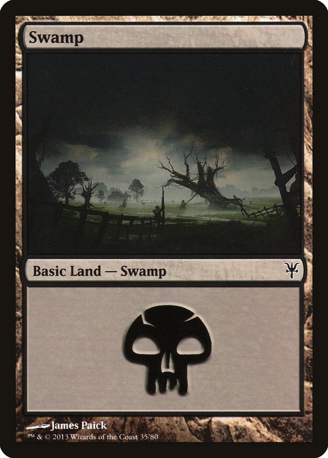 Swamp (35) [Duel Decks: Sorin vs. Tibalt] | Game Master's Emporium (The New GME)