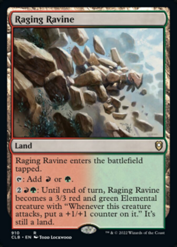 Raging Ravine [Commander Legends: Battle for Baldur's Gate] | Game Master's Emporium (The New GME)