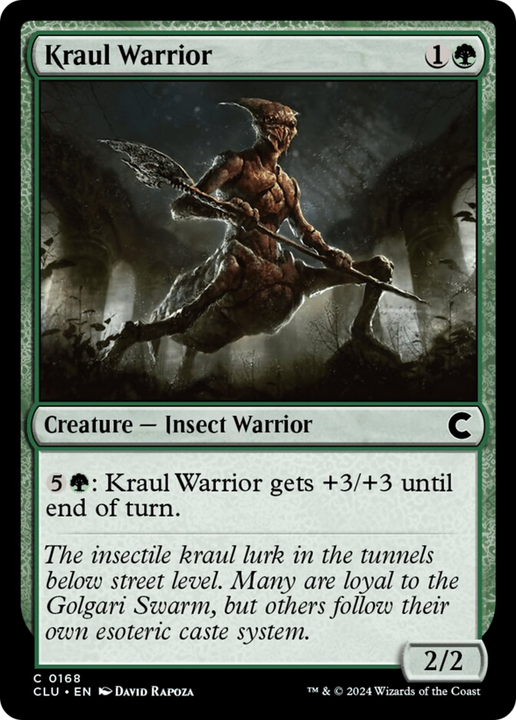 Kraul Warrior [Ravnica: Clue Edition] | Game Master's Emporium (The New GME)