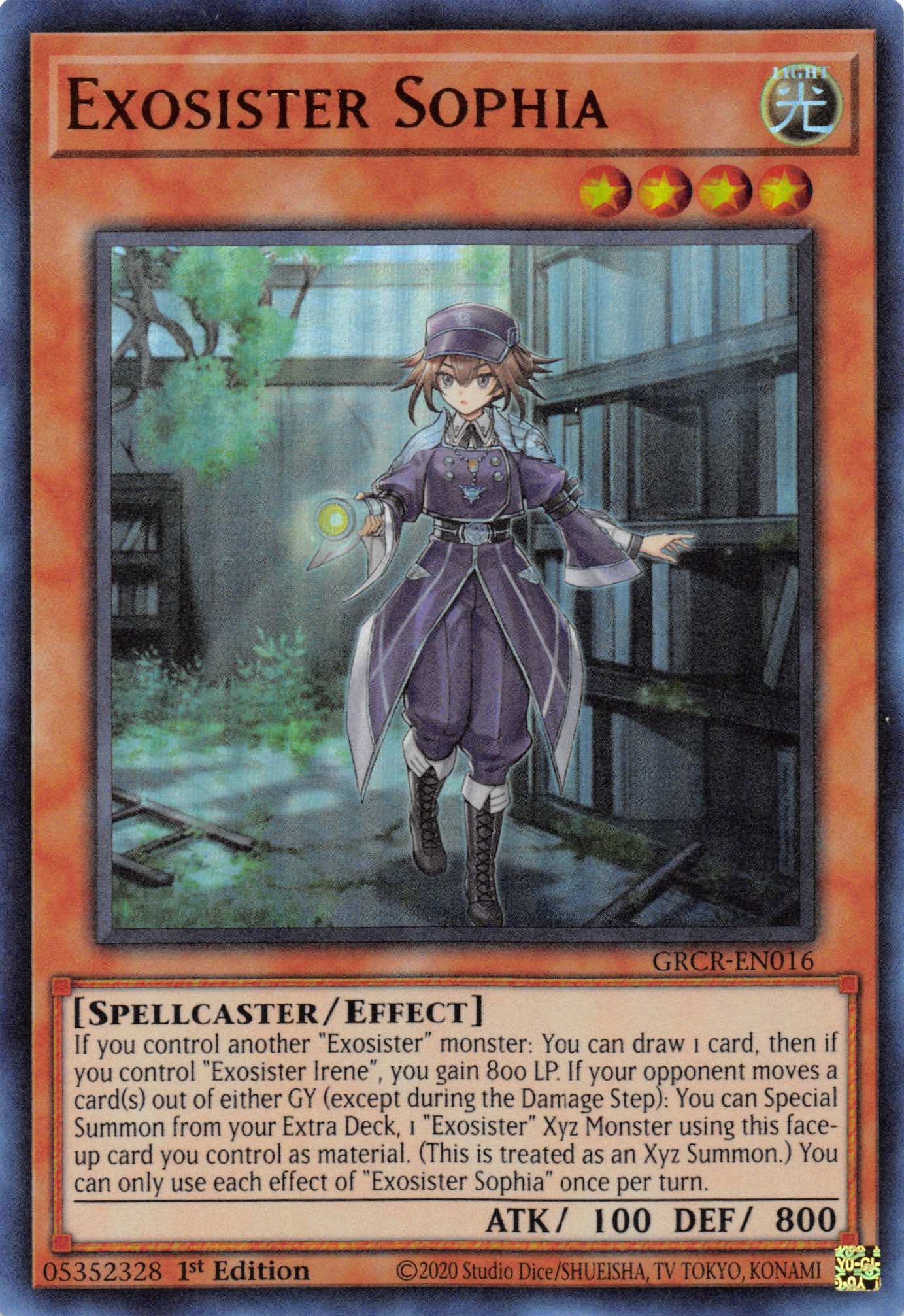 Exosister Sophia [GRCR-EN016] Ultra Rare | Game Master's Emporium (The New GME)