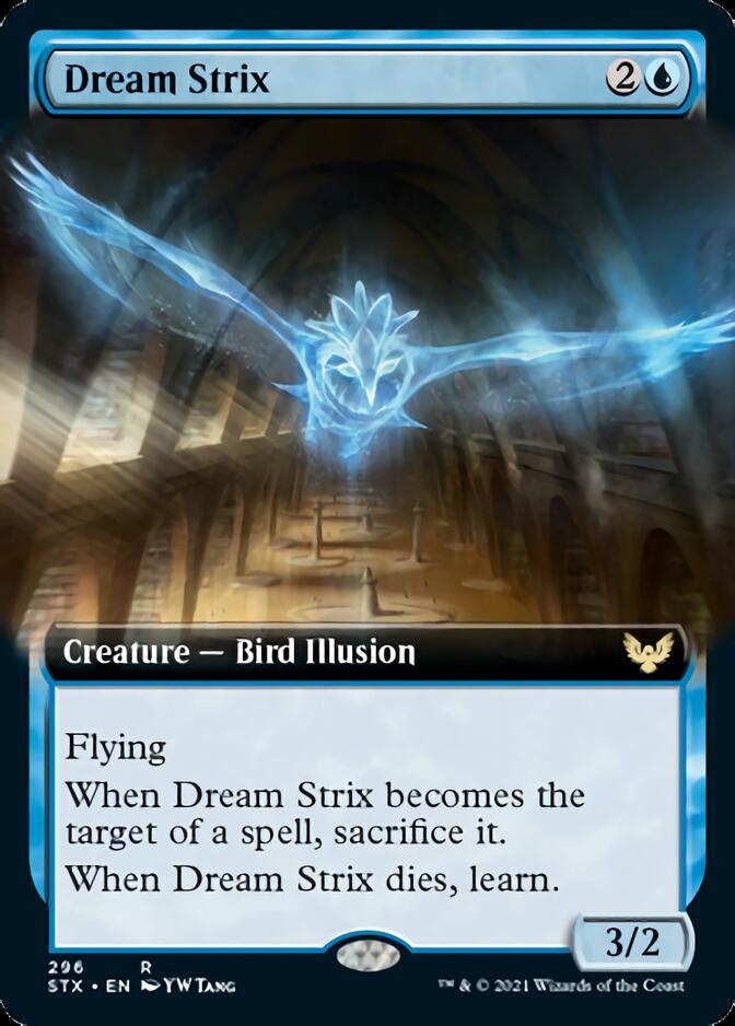 Dream Strix (Extended Art) [Strixhaven: School of Mages] | Game Master's Emporium (The New GME)