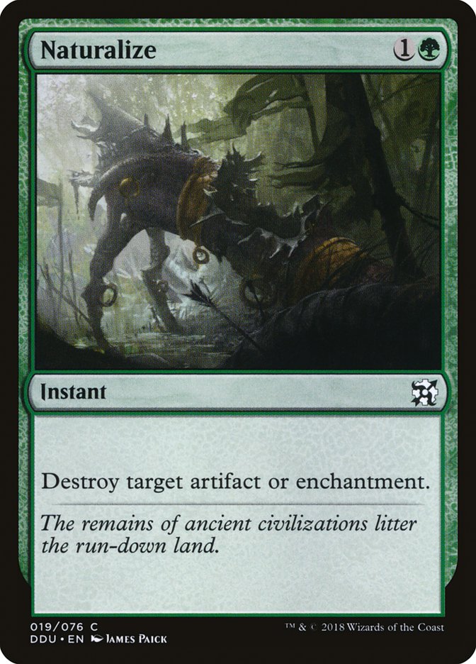 Naturalize [Duel Decks: Elves vs. Inventors] | Game Master's Emporium (The New GME)