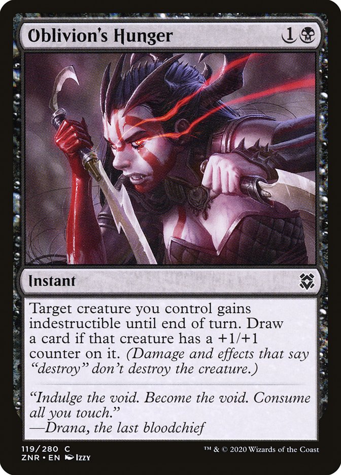 Oblivion's Hunger [Zendikar Rising] | Game Master's Emporium (The New GME)