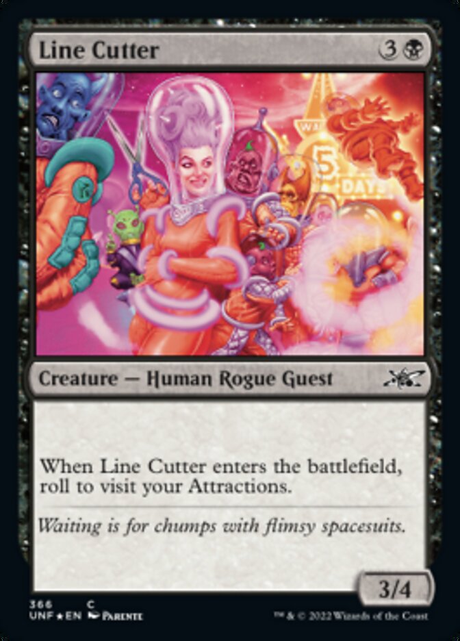 Line Cutter (Galaxy Foil) [Unfinity] | Game Master's Emporium (The New GME)