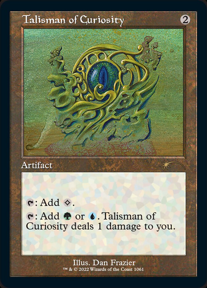 Talisman of Curiosity (Foil Etched) [Secret Lair Drop Series] | Game Master's Emporium (The New GME)