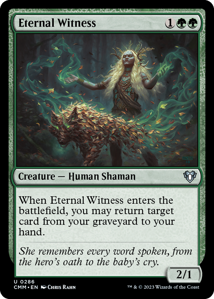 Eternal Witness [Commander Masters] | Game Master's Emporium (The New GME)