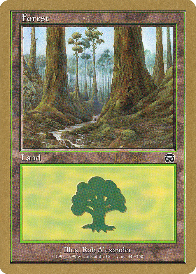 Forest (jt349) (Jan Tomcani) [World Championship Decks 2001] | Game Master's Emporium (The New GME)