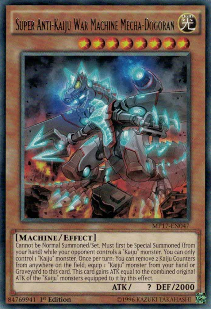 Super Anti-Kaiju War Machine Mecha-Dogoran [MP17-EN047] Rare | Game Master's Emporium (The New GME)
