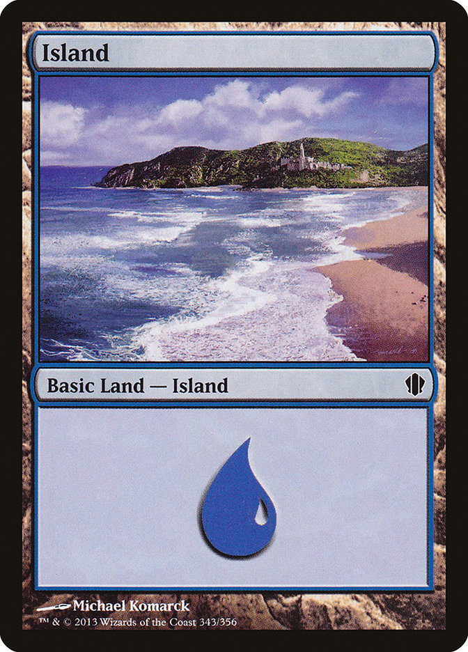 Island (343) [Commander 2013] | Game Master's Emporium (The New GME)