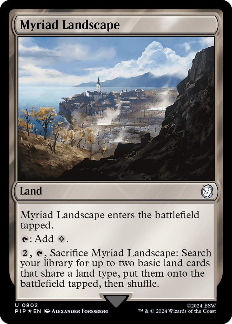 Myriad Landscape (Surge Foil) [Fallout] | Game Master's Emporium (The New GME)