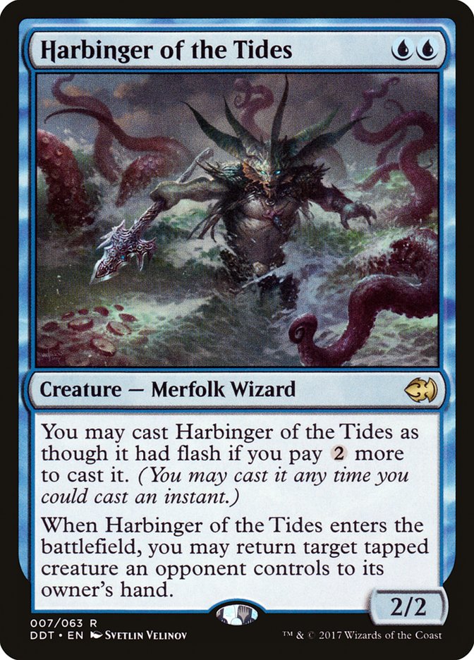 Harbinger of the Tides [Duel Decks: Merfolk vs. Goblins] | Game Master's Emporium (The New GME)