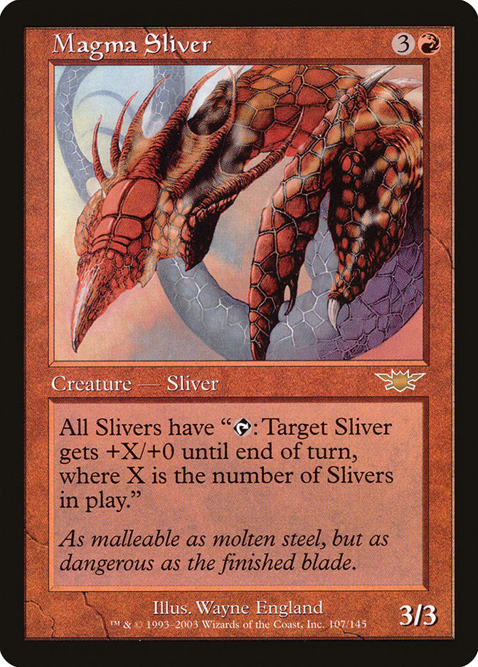 Magma Sliver [Legions] | Game Master's Emporium (The New GME)