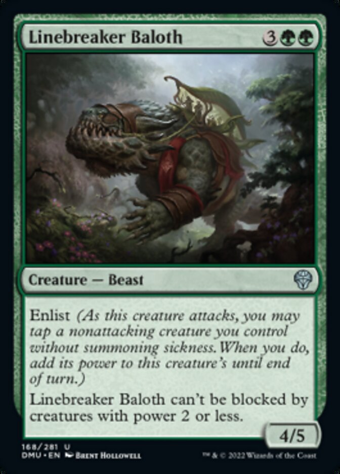 Linebreaker Baloth [Dominaria United] | Game Master's Emporium (The New GME)