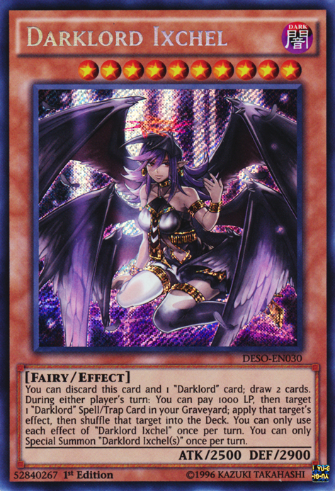 Darklord Ixchel [DESO-EN030] Secret Rare | Game Master's Emporium (The New GME)