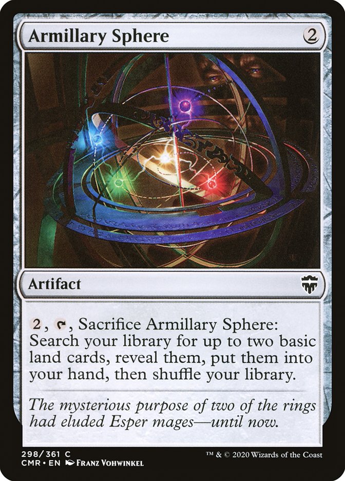 Armillary Sphere [Commander Legends] | Game Master's Emporium (The New GME)