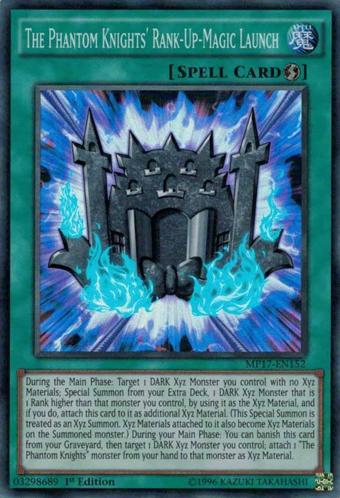 The Phantom Knights' Rank-Up-Magic Launch [MP17-EN152] Super Rare | Game Master's Emporium (The New GME)