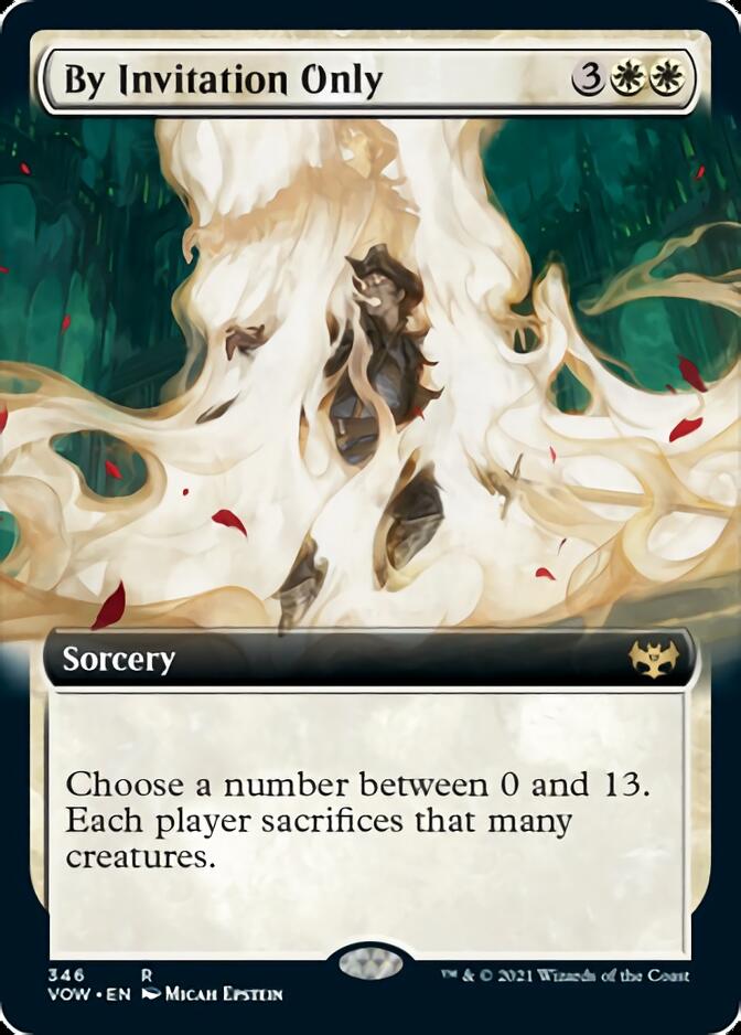 By Invitation Only (Extended Art) [Innistrad: Crimson Vow] | Game Master's Emporium (The New GME)
