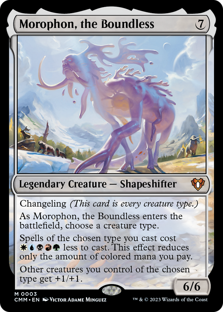 Morophon, the Boundless [Commander Masters] | Game Master's Emporium (The New GME)