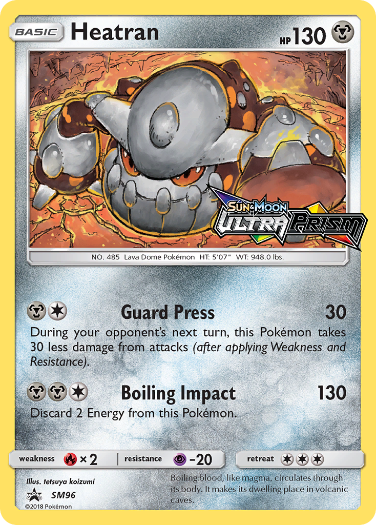 Heatran (SM96) [Sun & Moon: Black Star Promos] | Game Master's Emporium (The New GME)